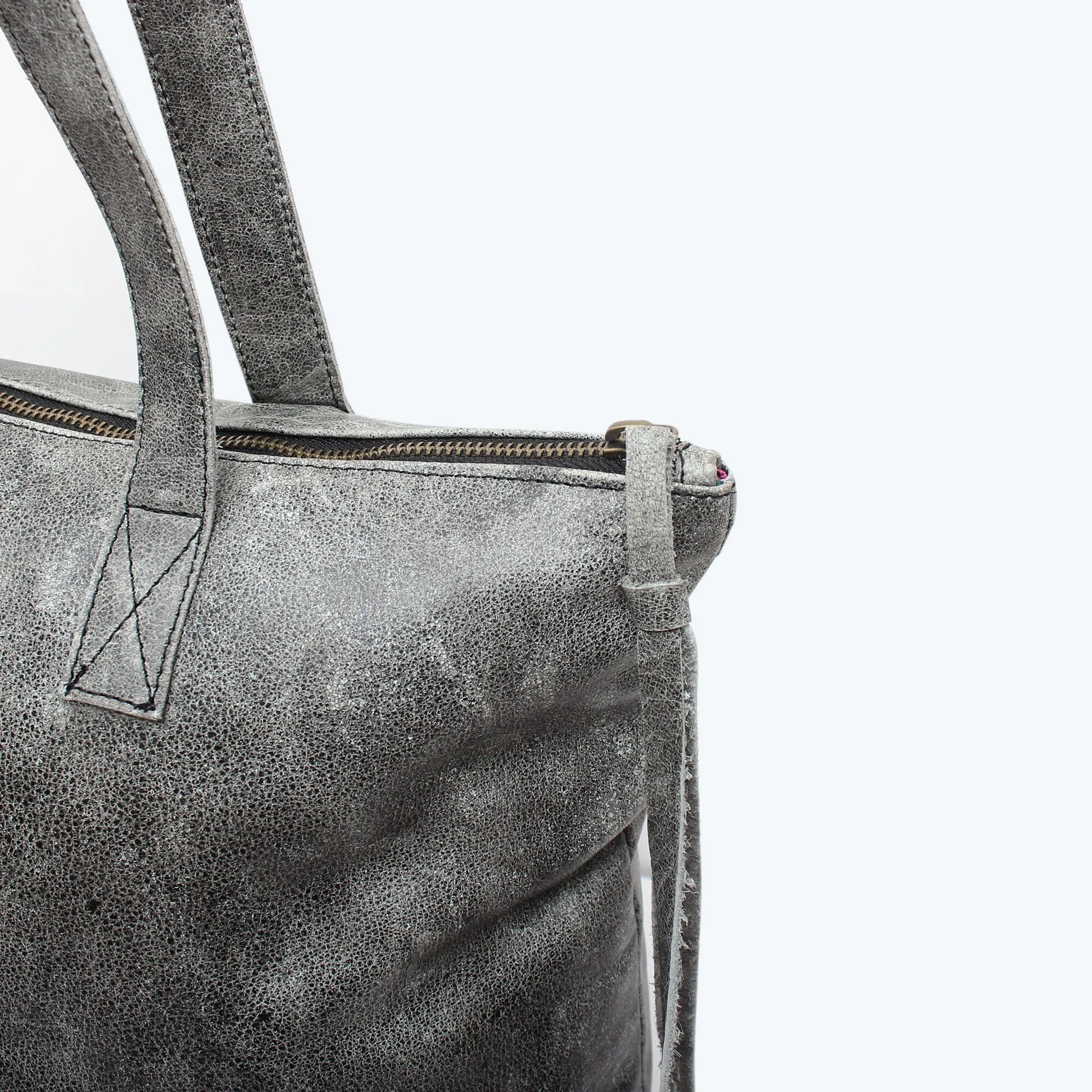 Oversized Leather Tote