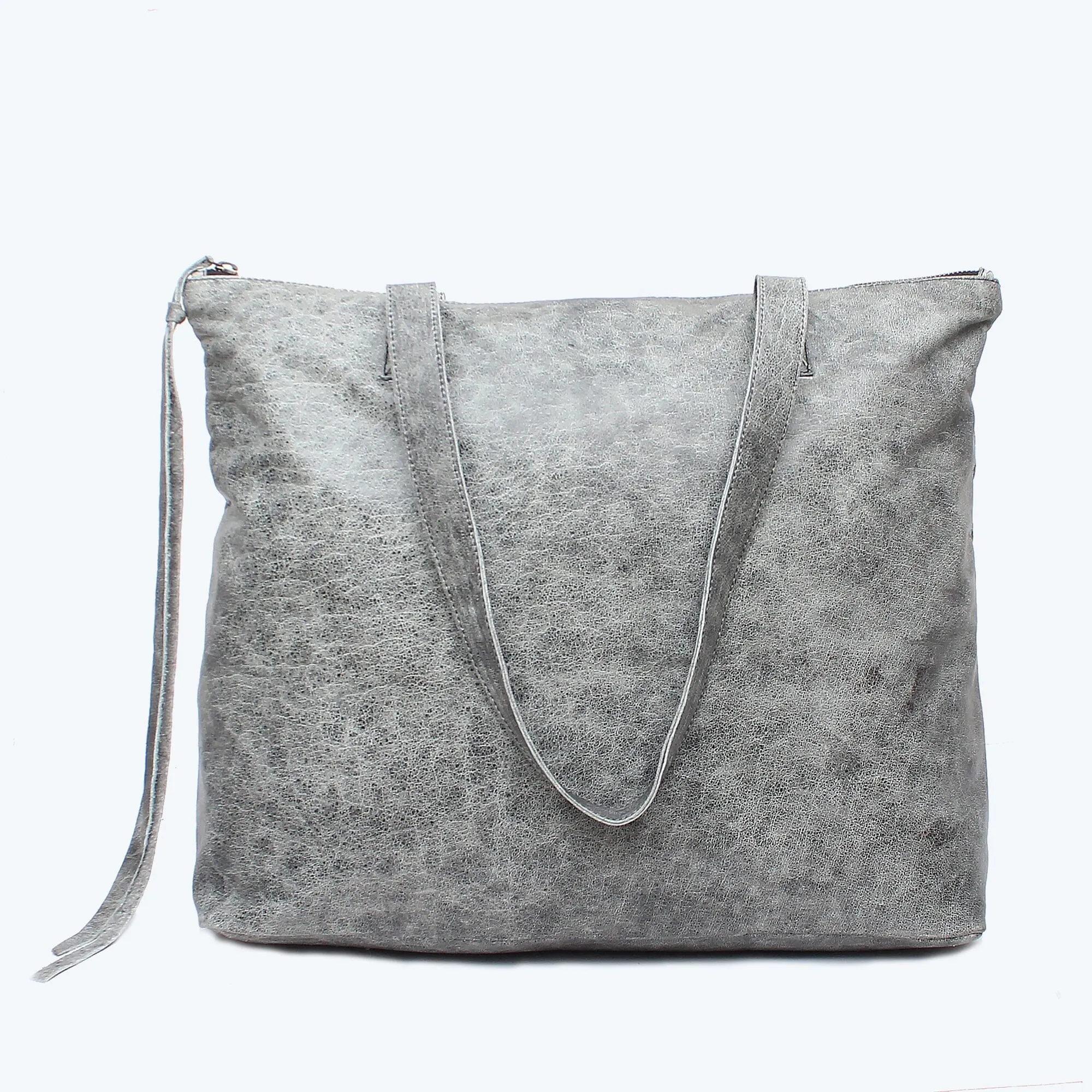 Oversized Leather Tote