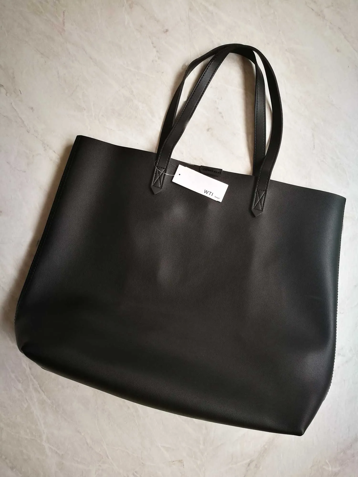 Oversized Tote Bag - Burnt Orange