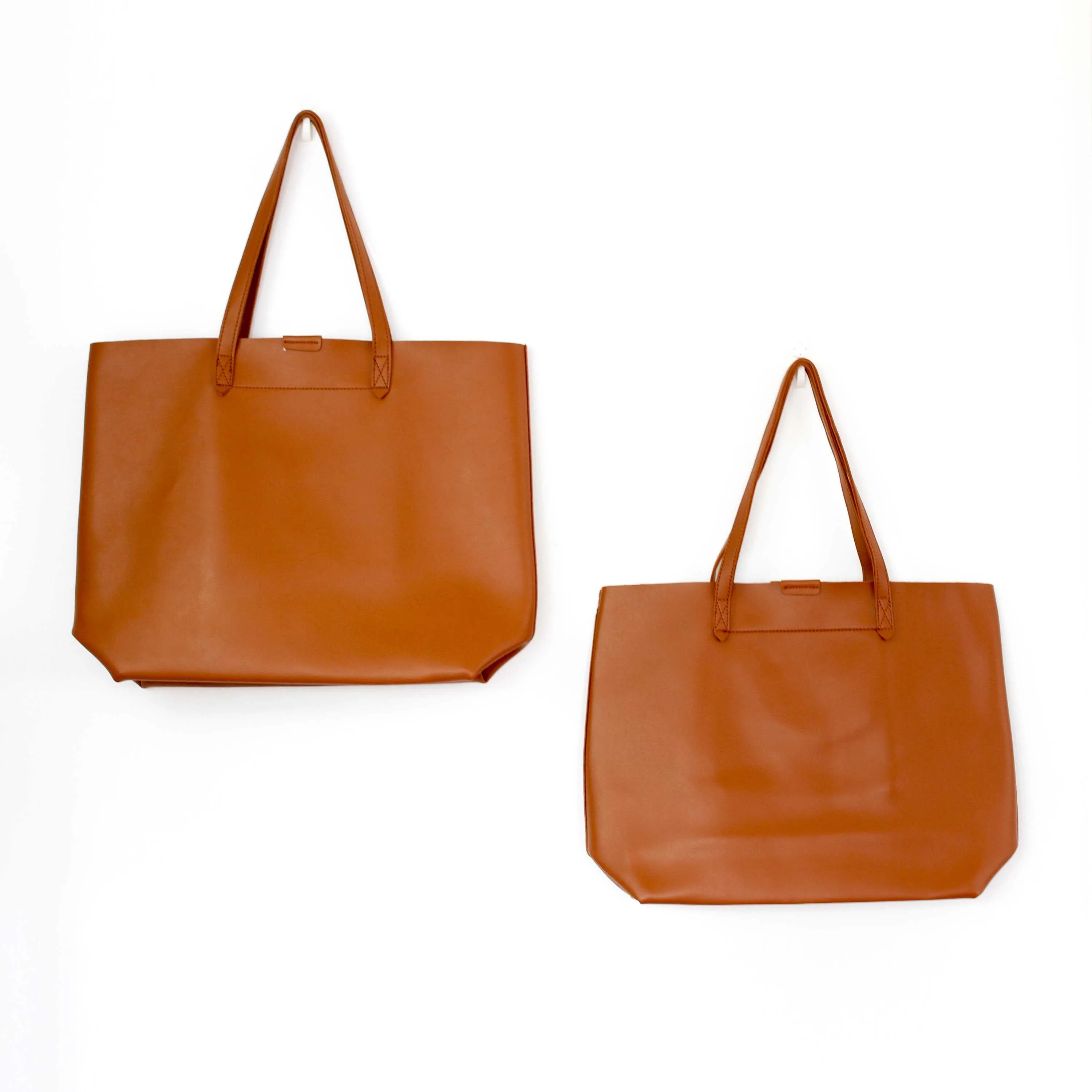 Oversized Tote Bag - Burnt Orange