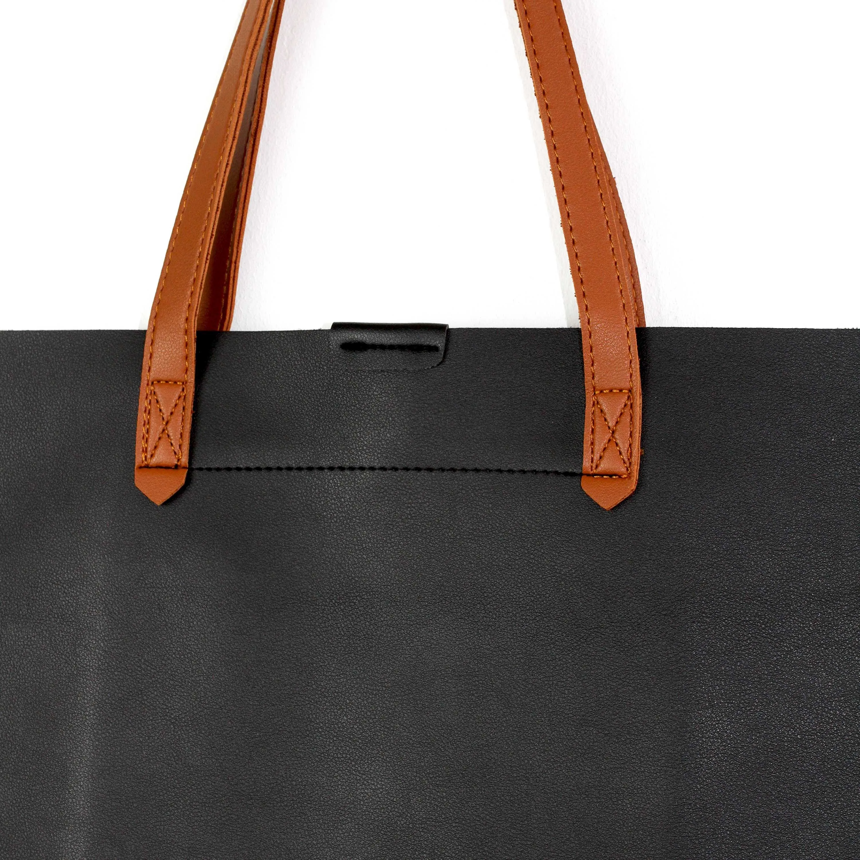 Oversized Tote Bag - Burnt Orange