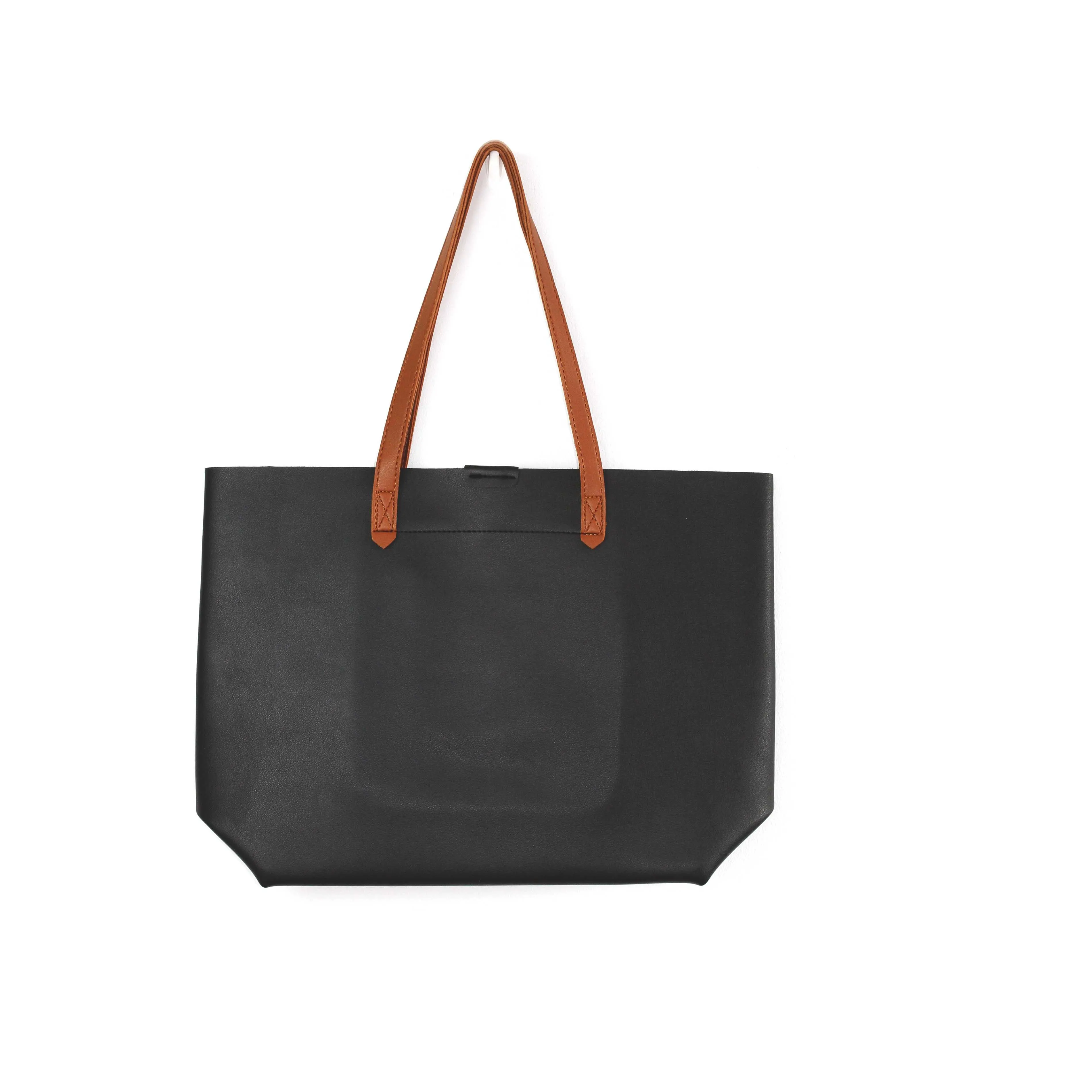 Oversized Tote Bag - Burnt Orange