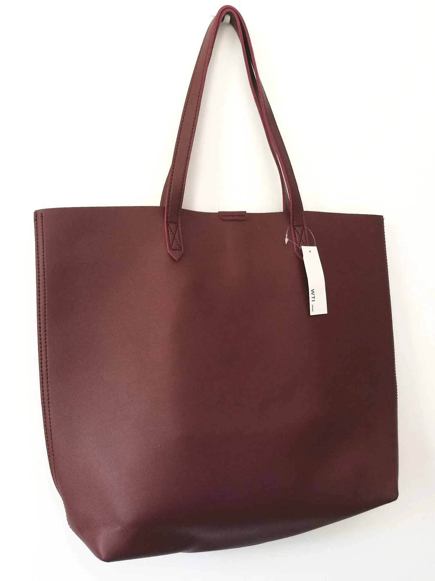 Oversized Tote Bag - Burnt Orange