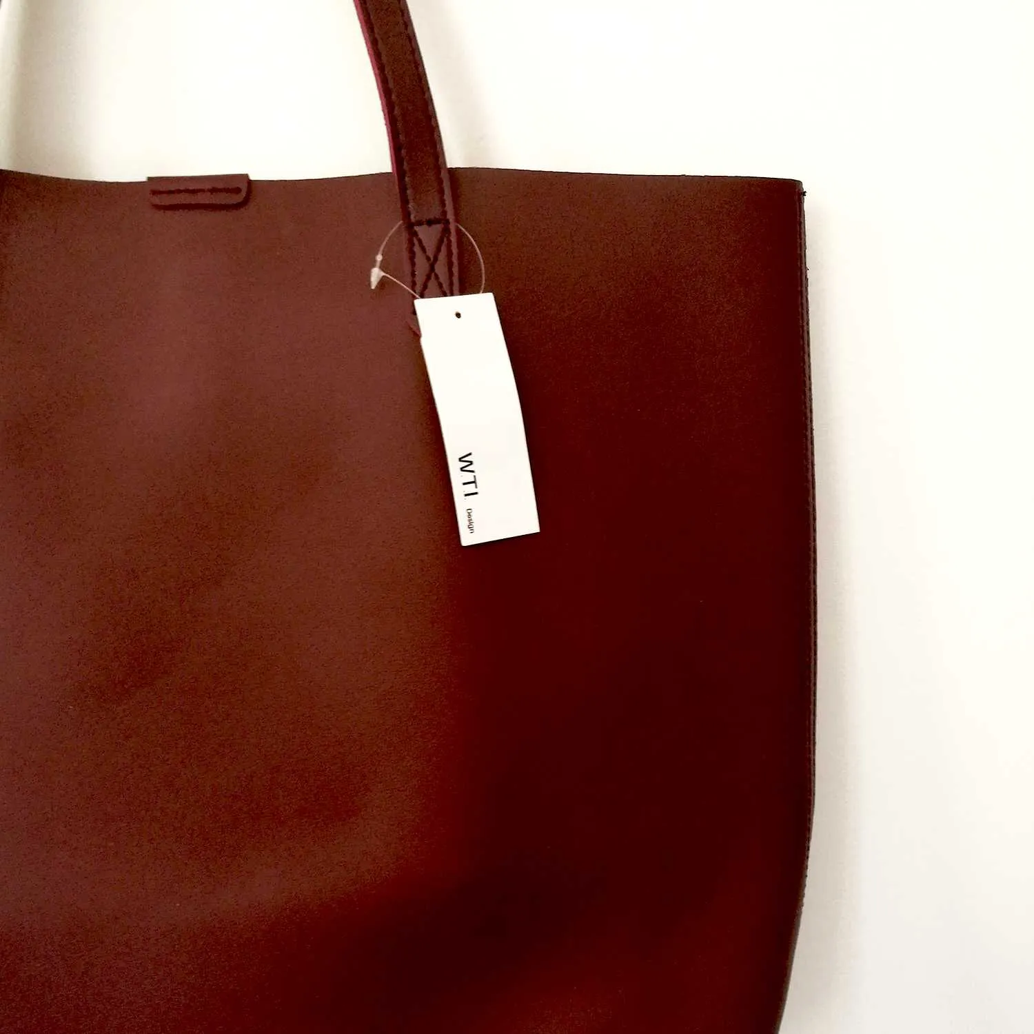 Oversized Tote Bag - Burnt Orange