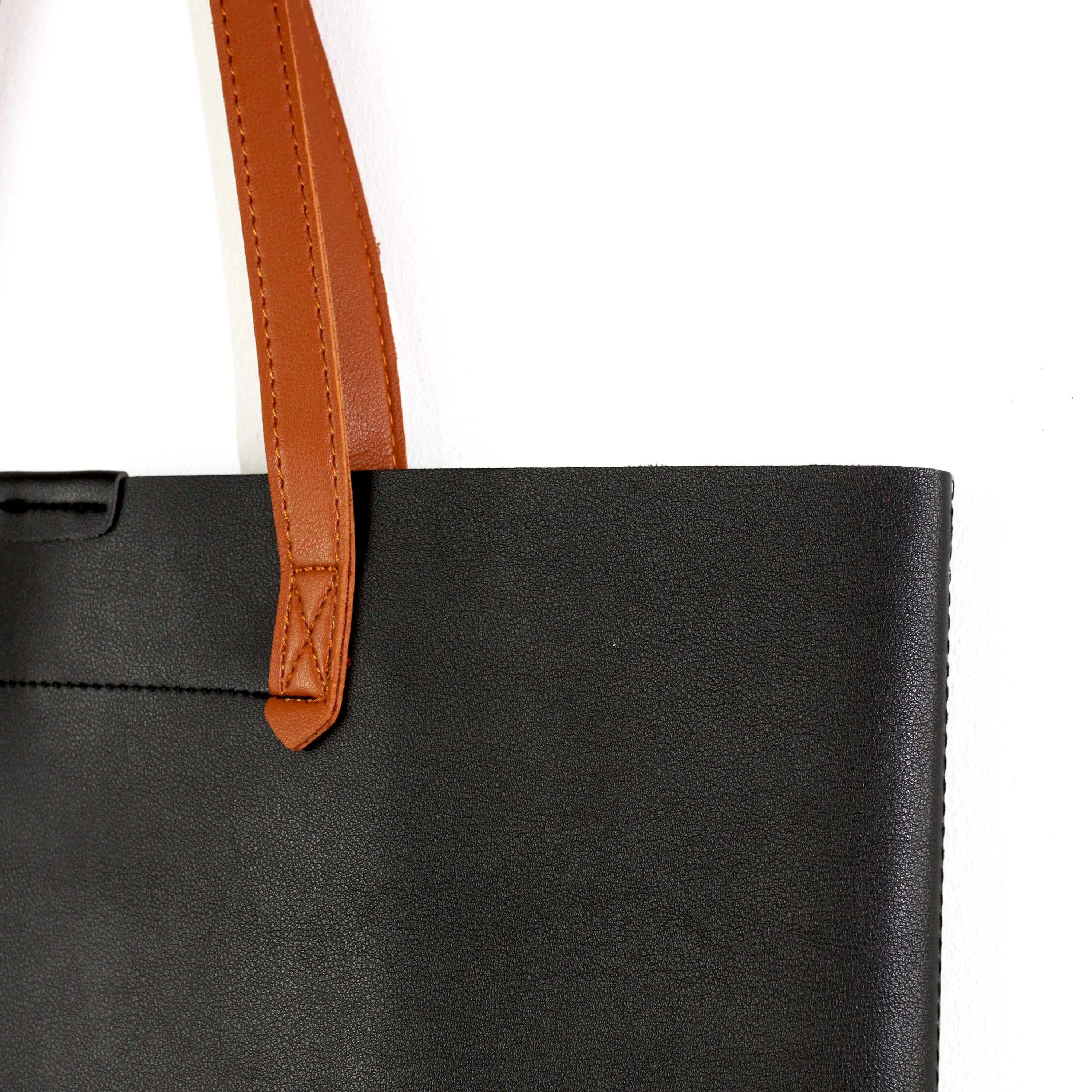 Oversized Tote Bag - Burnt Orange