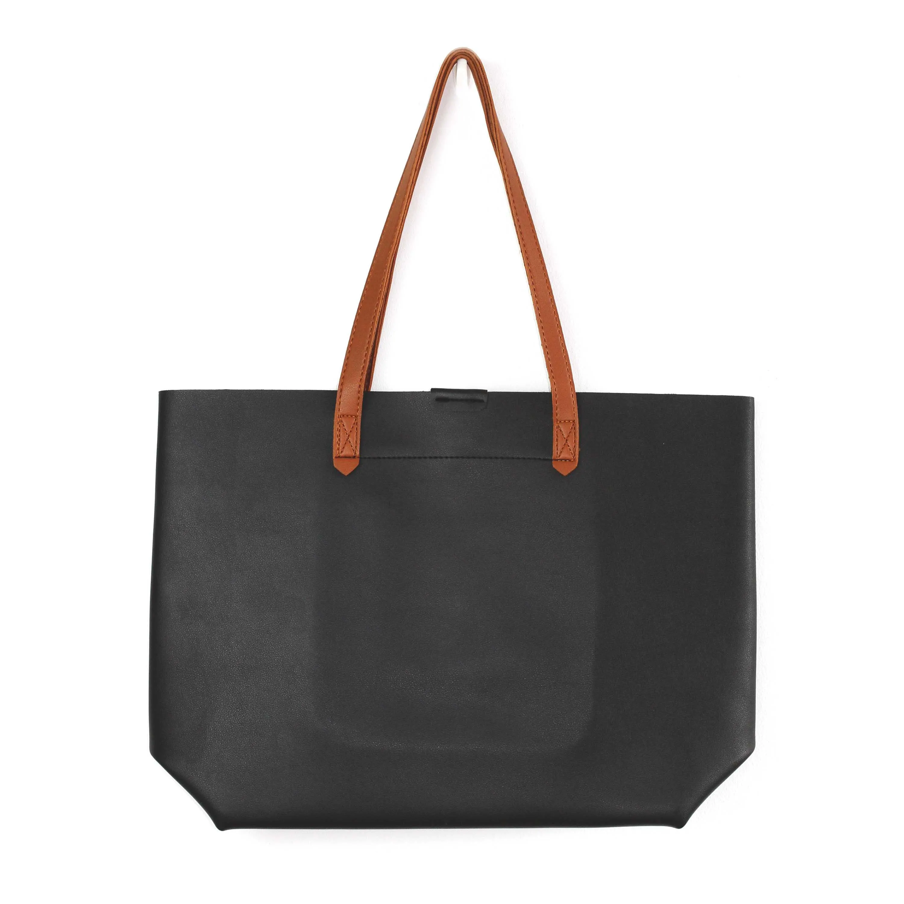 Oversized Tote Bag - Burnt Orange