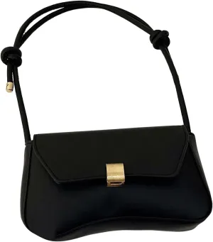OYOANGLE Women's Small Leather Crossbody Bags Adjustable Strap Shoulder Bag Trendy Clutch Purse