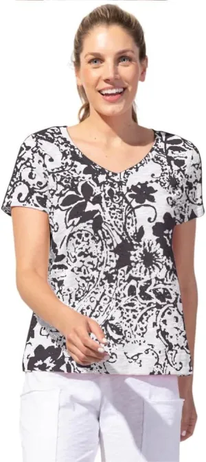 Paisley Scroll Escape by Habitat Tee - 14420
