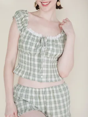 Pamela Checkered Top