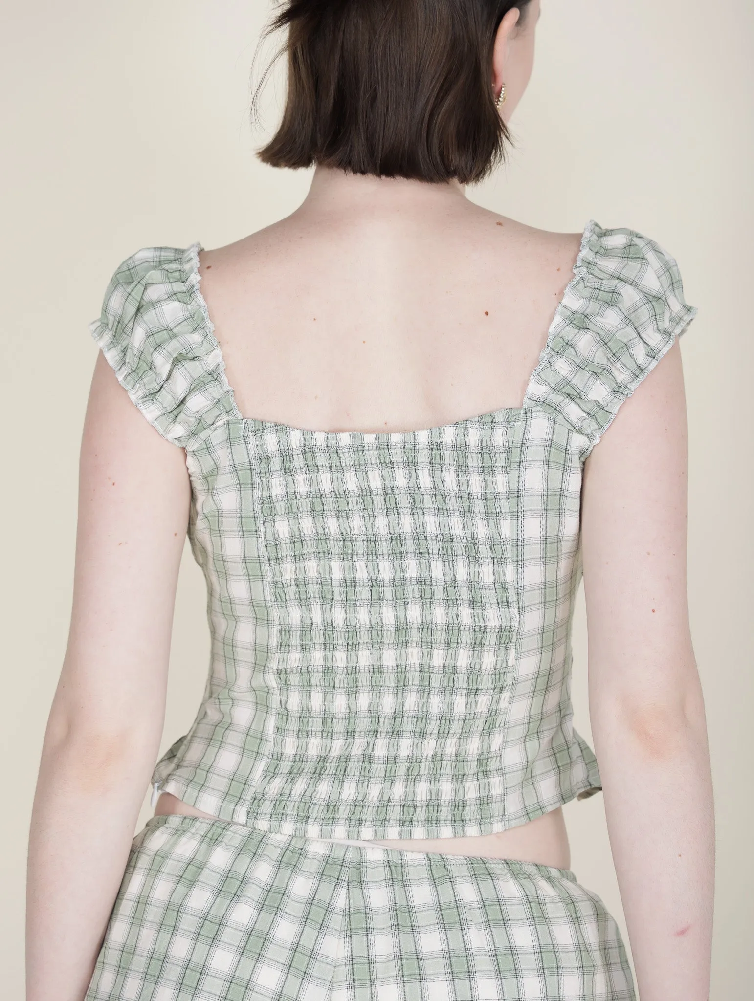 Pamela Checkered Top