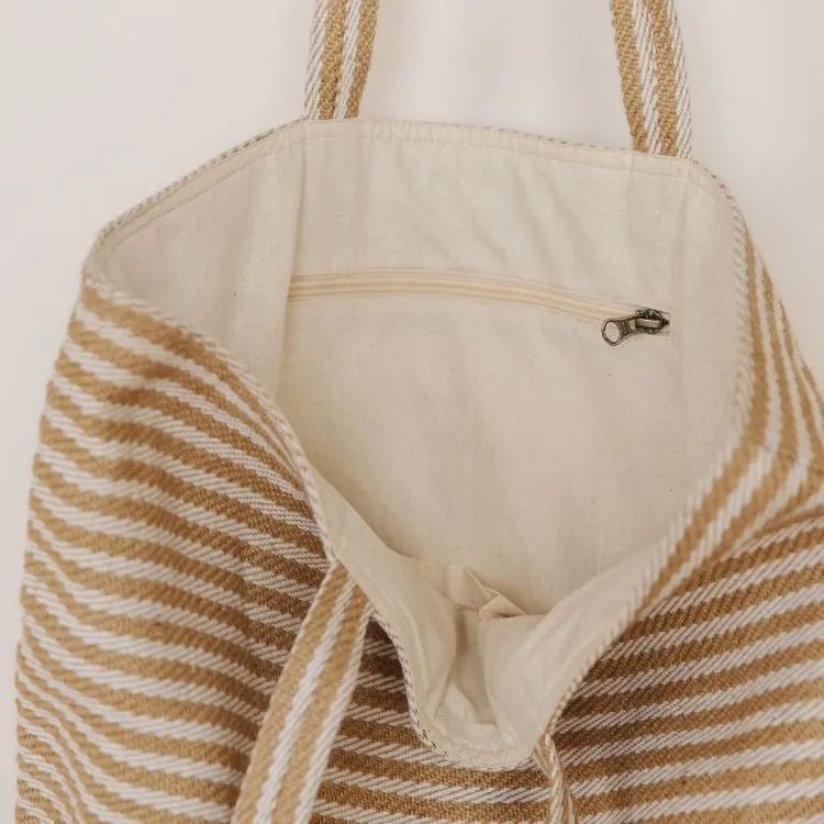 Paris Striped Tote