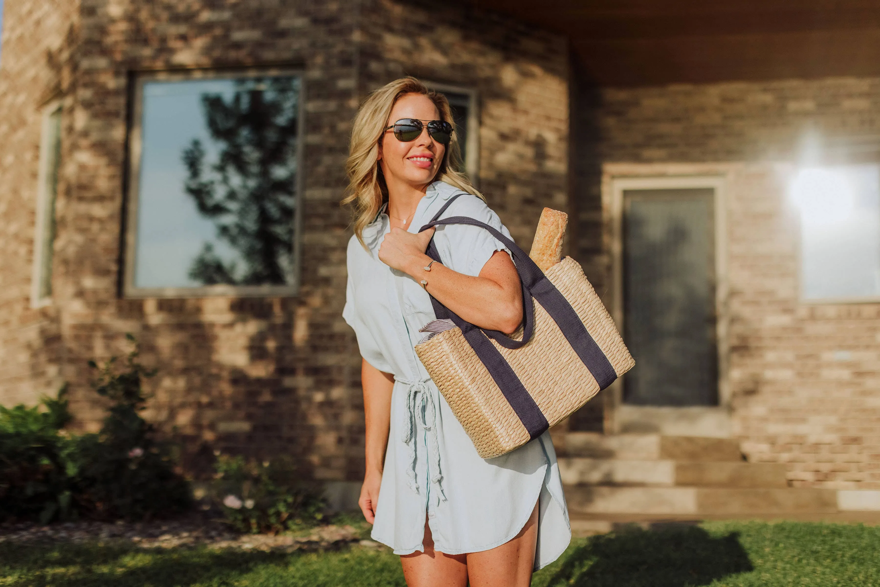 Parisian Picnic Basket |  Market Bag
