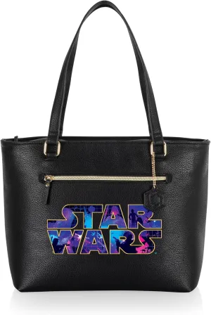 PICNIC TIME Disney Lilo & Stitch Uptown Cooler Tote Bag, Insulated Lunch Bag, Stylish Beach Bag Soft Cooler, (Black)