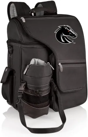 PICNIC TIME NCAA Boise State Broncos Turismo Backpack Cooler with Water Bottle Carrier - Soft Cooler Backpack - Travel Cooler Bag