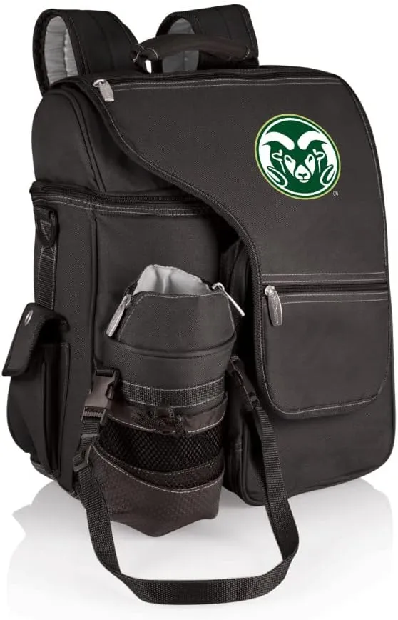 PICNIC TIME NCAA Iowa Hawkeyes Turismo Backpack Cooler with Water Bottle Carrier - Soft Cooler Backpack - Travel Cooler Bag