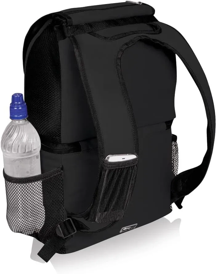 PICNIC TIME NCAA South Carolina Gamecocks Zuma Backpack Cooler - Soft Cooler Backpack - Lunch Cooler, (Black)