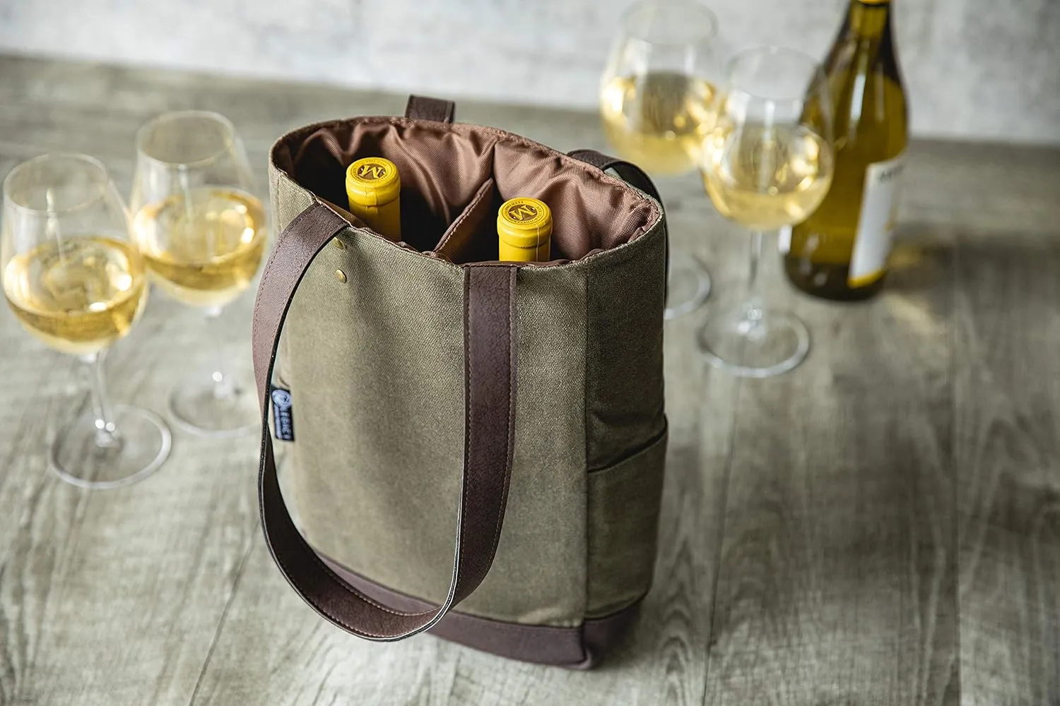 PICNIC TIME NFL 2 Bottle Insulated Wine Cooler Bag