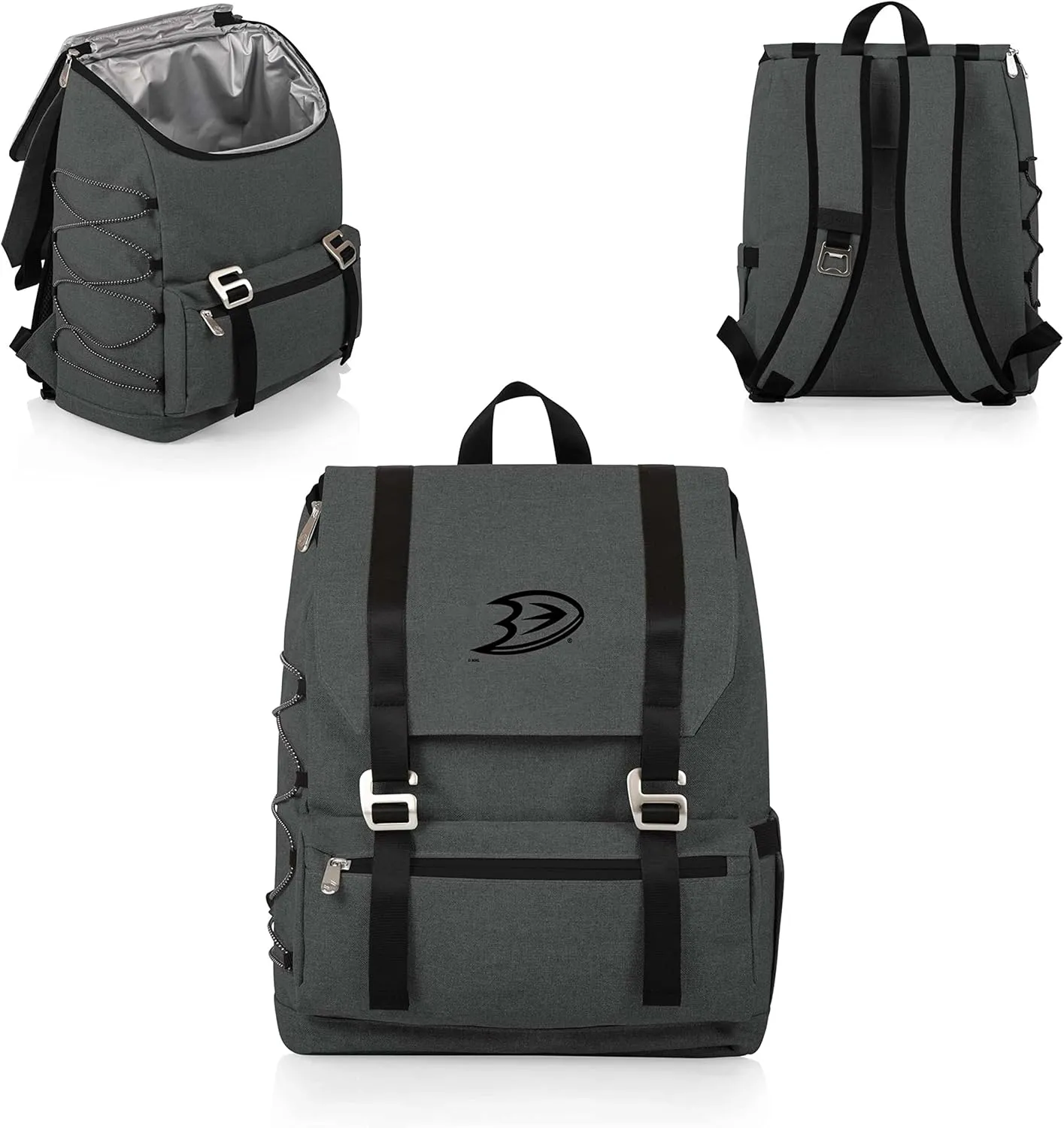 PICNIC TIME NHL Unisex-Adult NHL OTG Traverse Backpack Cooler, Soft Cooler Backpack, Hiking Backpack