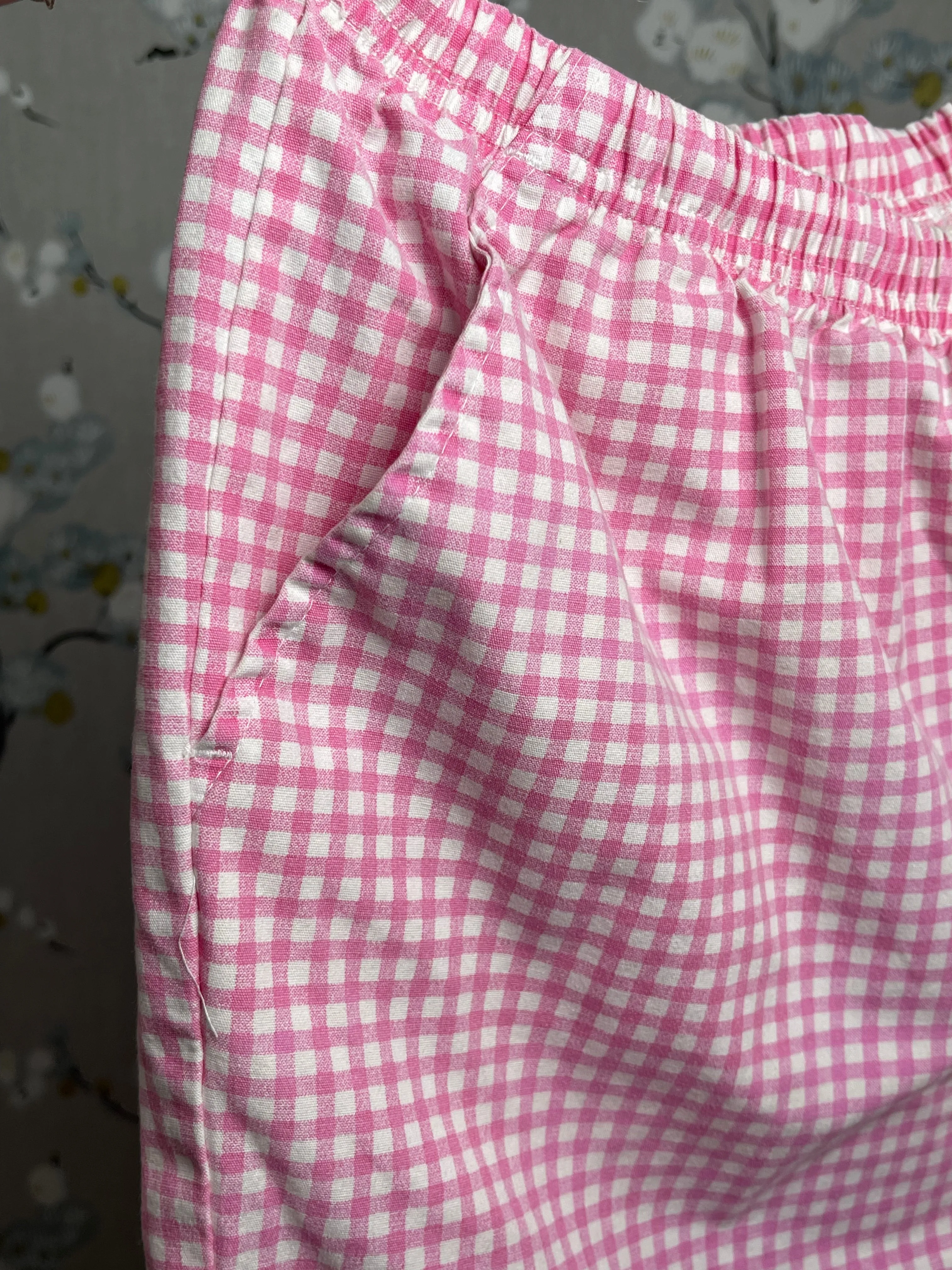 Pink Picnic style womens boyshorts
