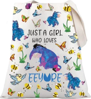 PLITI Donkey Tote Bag - Donkey Lover Gift - Cartoon Character