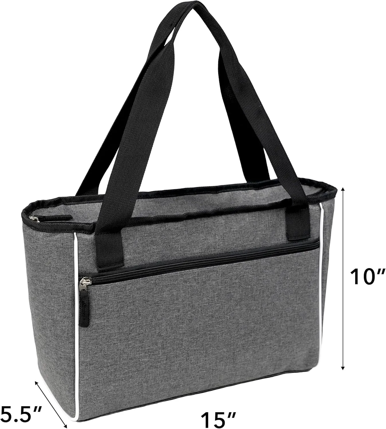 Popfunk Sayings Collection Soft Sided Insulated Tote Cooler Bag, Lightweight, Thermal and Reusable for Grocery, Picnic