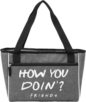 Popfunk Sayings Collection Soft Sided Insulated Tote Cooler Bag, Lightweight, Thermal and Reusable for Grocery, Picnic