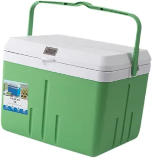 Portable Cooler Box Food Preservation Box Lightweight for Outdoor Picnic with Lock Lid Versatile Cold and Hot Insulated Case