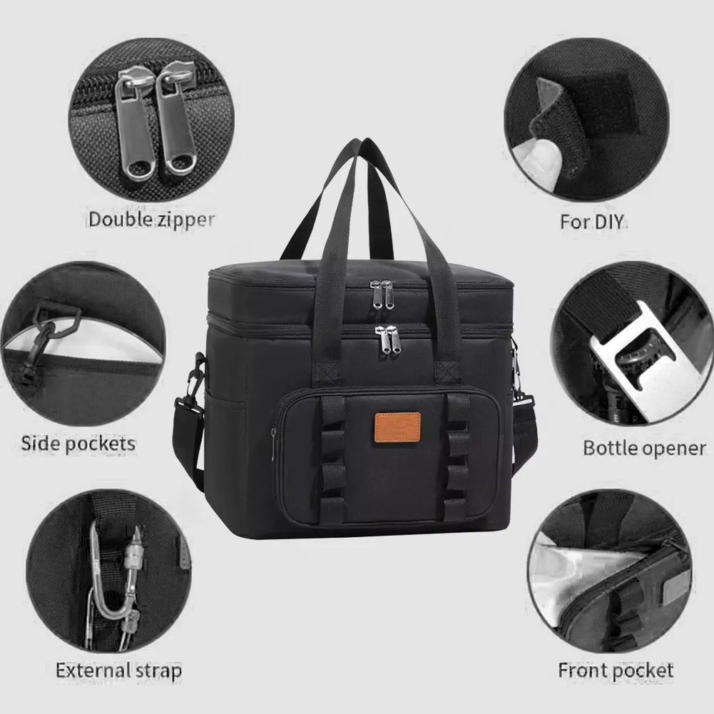 Portable Thermal Insulated Lunch Bag