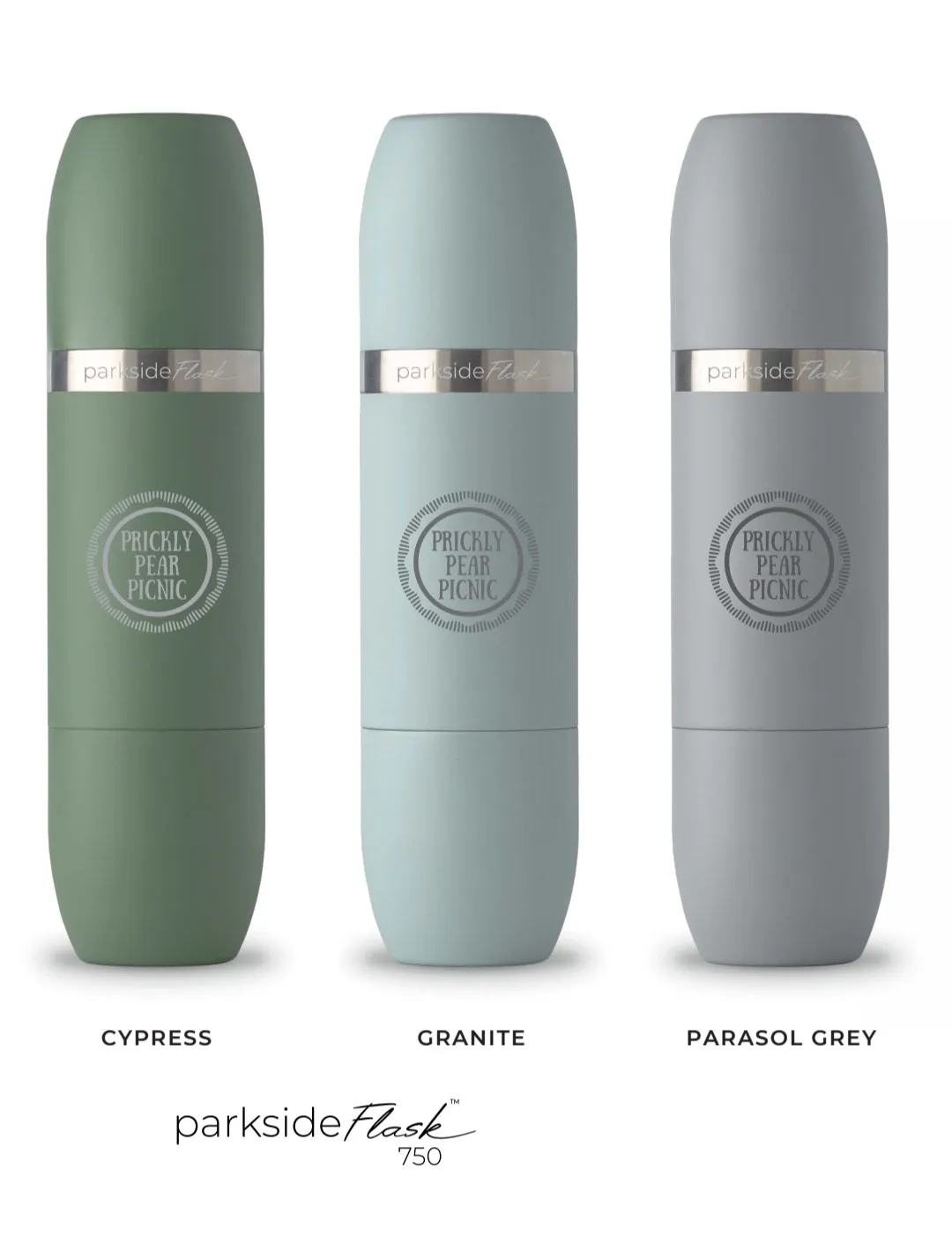 Prickly Pear Picnic Parkside Flask 750ml   2 Tumblers