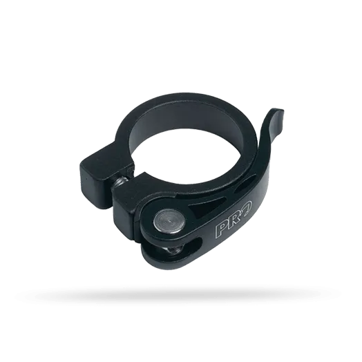 PRO Bike Gear Quick Release Seat Post Clamp (Black)
