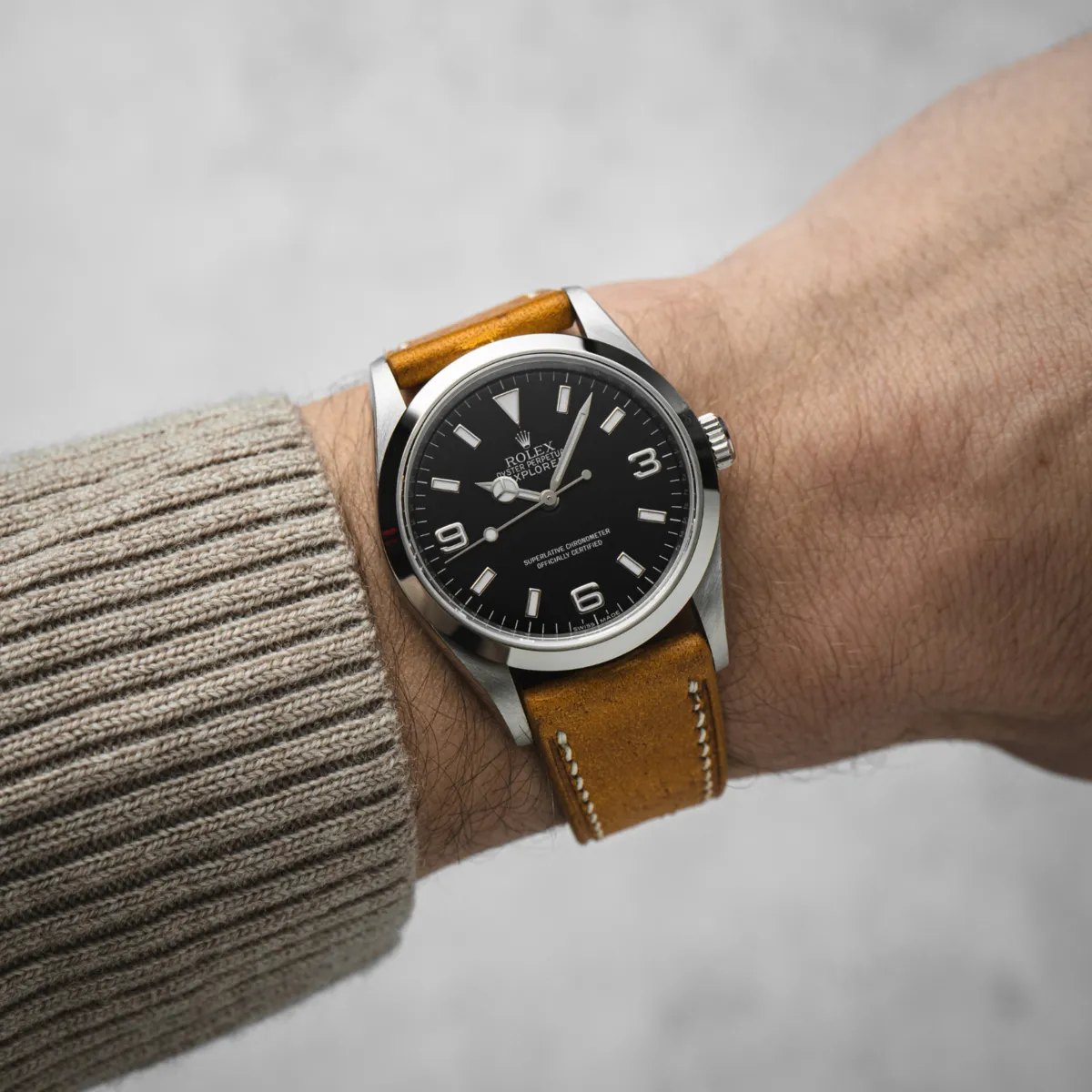 Pueblo Calfskin Leather Strap - Quick-Release - Napoli Yellow (2437)