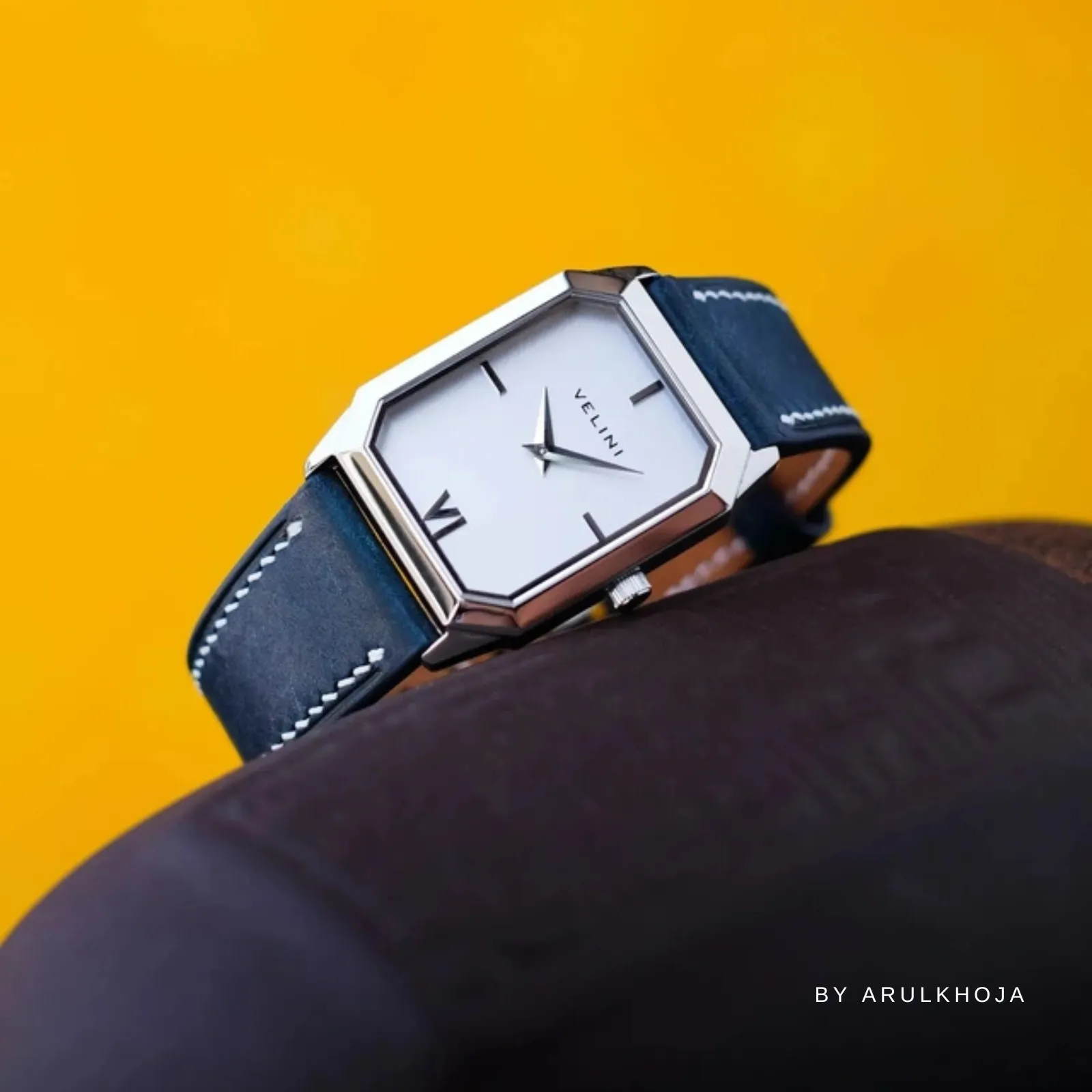 Pueblo Calfskin Leather Strap - Quick-Release - Napoli Yellow (2437)