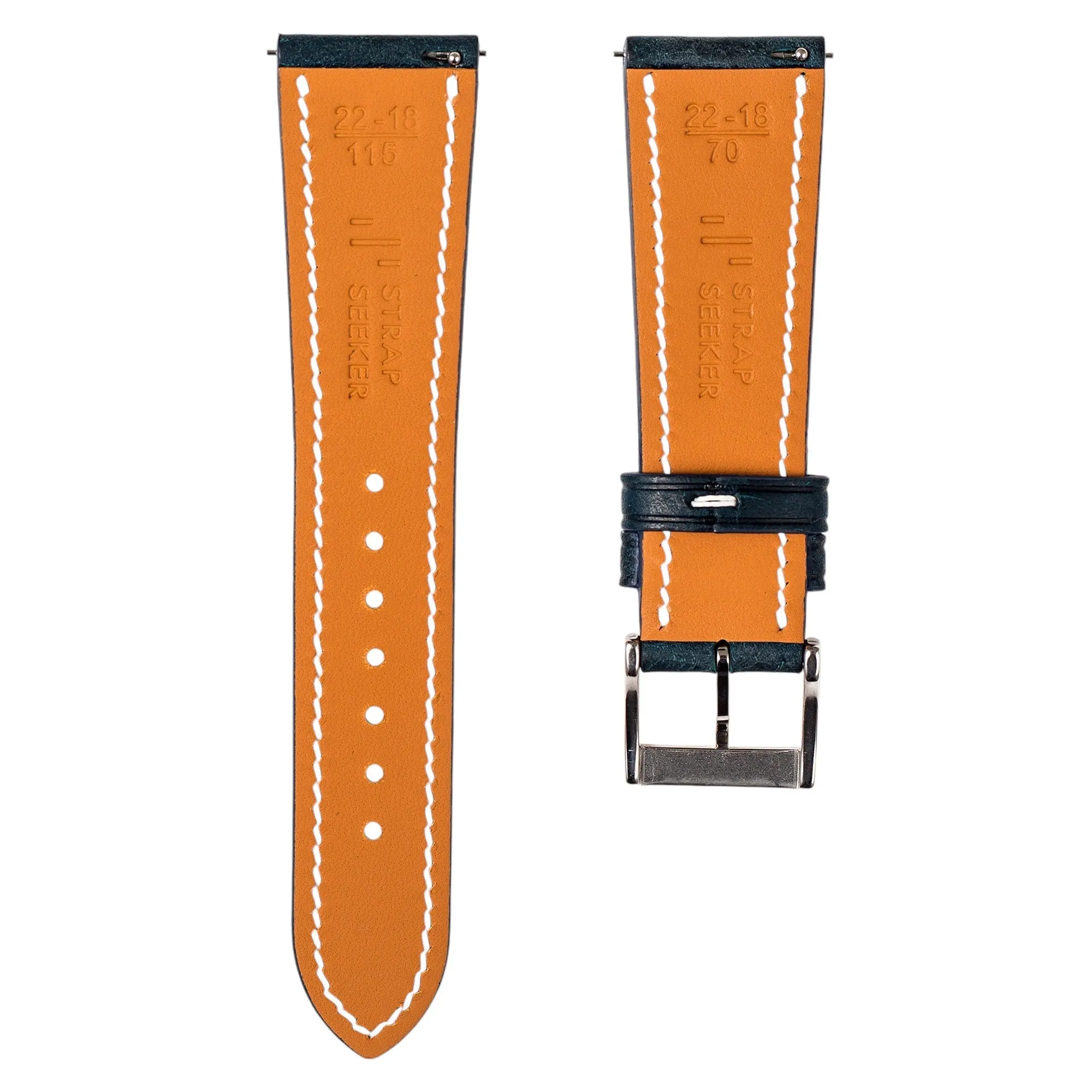 Pueblo Calfskin Leather Strap - Quick-Release - Napoli Yellow (2437)