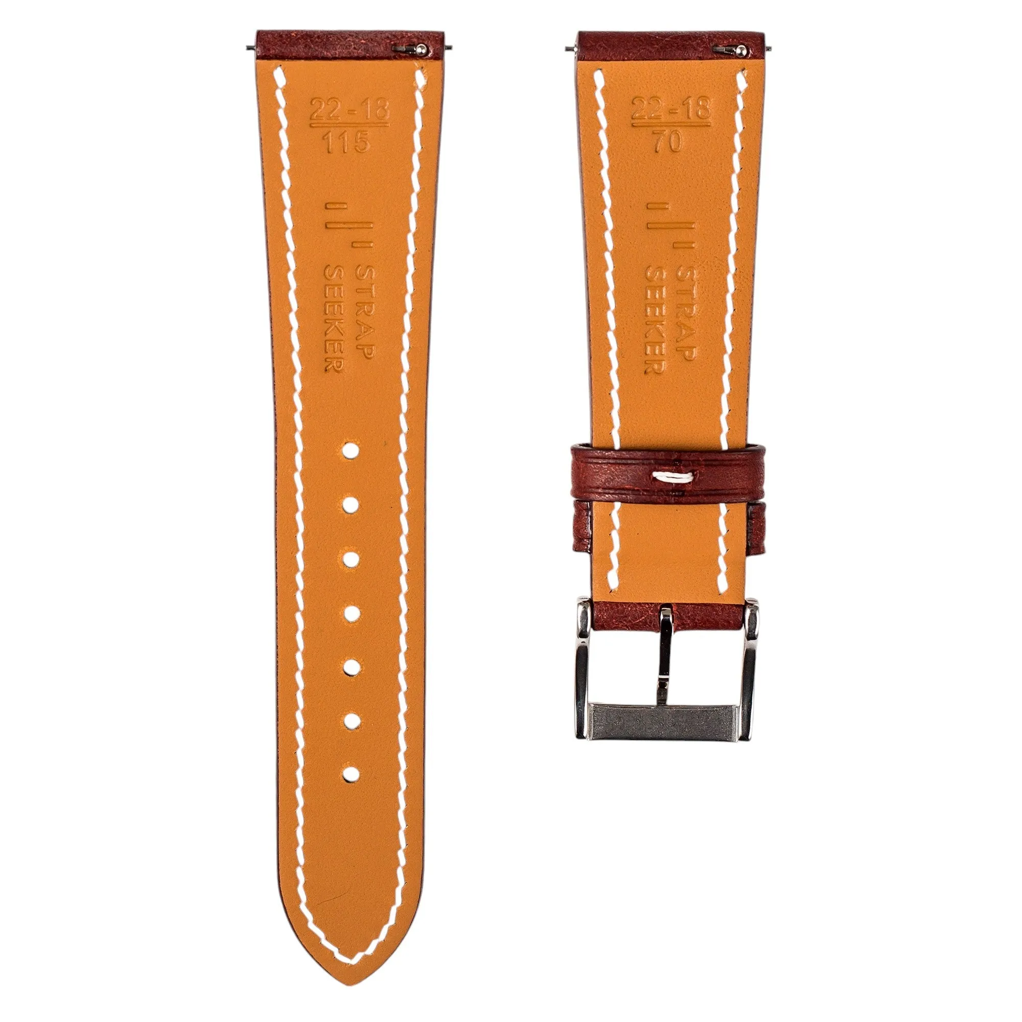 Pueblo Calfskin Leather Strap - Quick-Release - Napoli Yellow (2437)