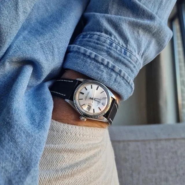 Pueblo Calfskin Leather Strap - Quick-Release - Natural (2437)