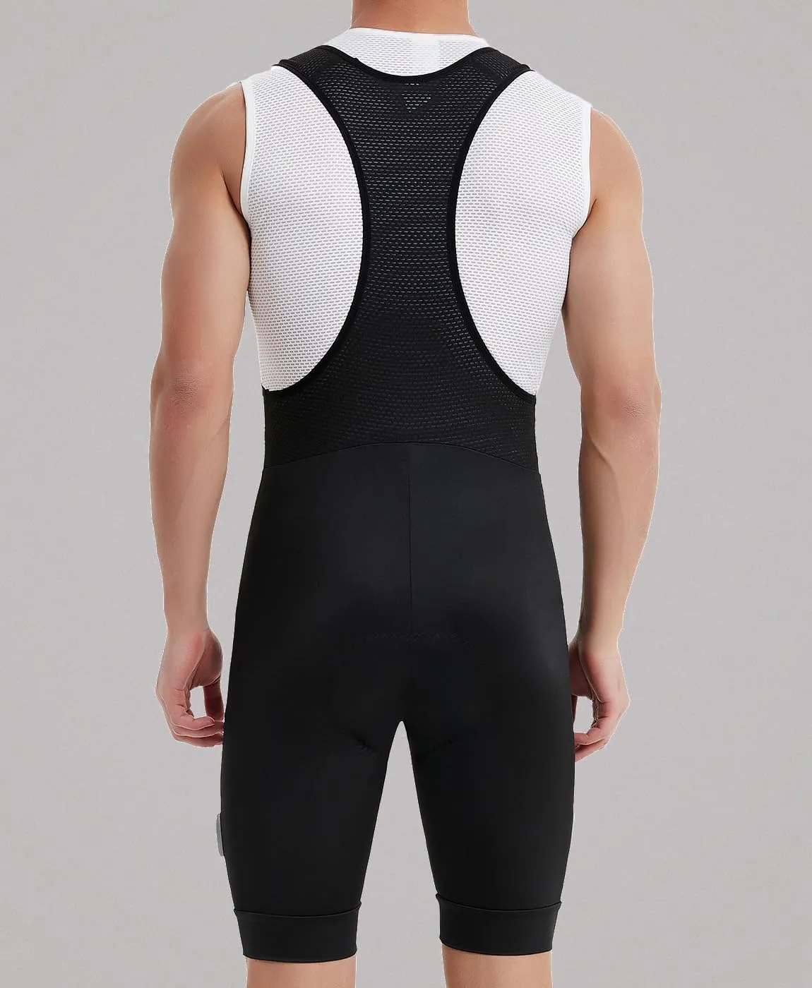 qualidyne Men's Cycling Bib Shorts 4D Padded Breathable Road Bike Bibs Biking Bicycle Shorts