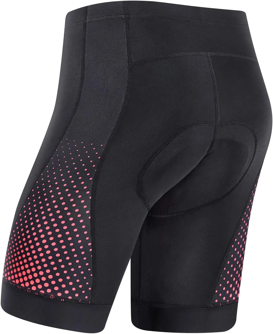 Qualidyne Men's Cycling Bike Shorts 3D Padded Biking Pants Cycle Shorts