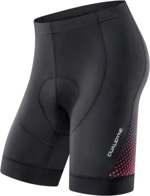 Qualidyne Men's Cycling Bike Shorts 3D Padded Biking Pants Cycle Shorts