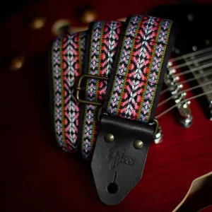 Rainbow Retro Guitar Strap