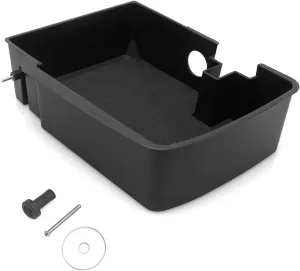 Rear Saddlebag Tray Organizer Hard Saddle bag Organizer Tray Top Shelf storage box TS114HD-L for Harley Touring Bagger Road King FLHR Street Glide FLHX 14-23 (Left Side)
