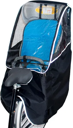 Rear Seat Canopy, Child Seat Rain and Wind with Transparent Window,Portable Rain for Child Seat,Child Seat Rain,Child Saddle Protector Waterproof