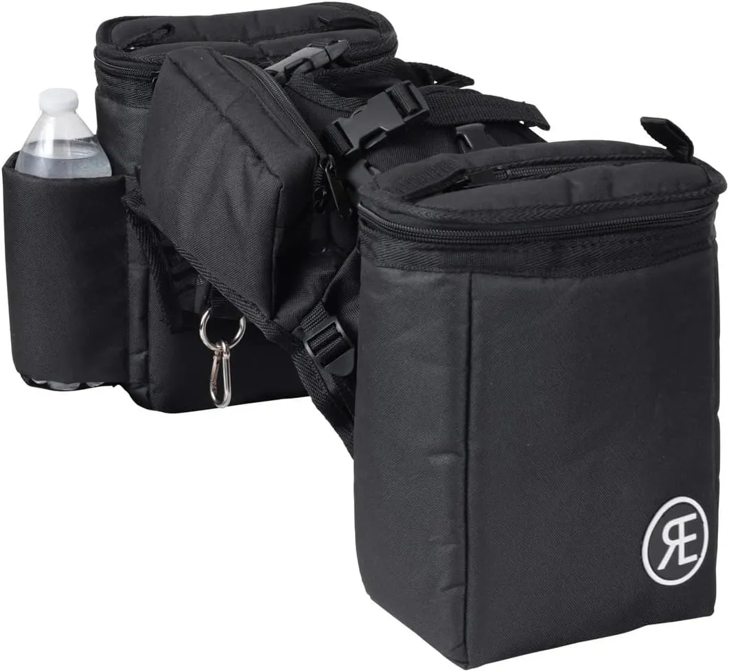 Reinsman Pommel Cooler Bag | Equestrian Durable Convenient Spacious 2-Side Nylon Insulated Bag with Stainless Steel Hardware | Easy Attachment to The Swell with Adjustable Strap