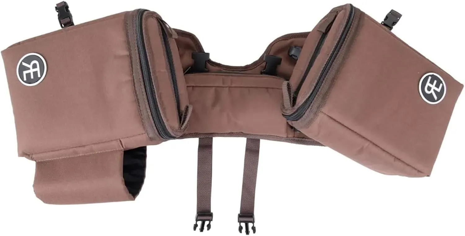 Reinsman Pommel Cooler Bag | Equestrian Durable Convenient Spacious 2-Side Nylon Insulated Bag with Stainless Steel Hardware | Easy Attachment to The Swell with Adjustable Strap