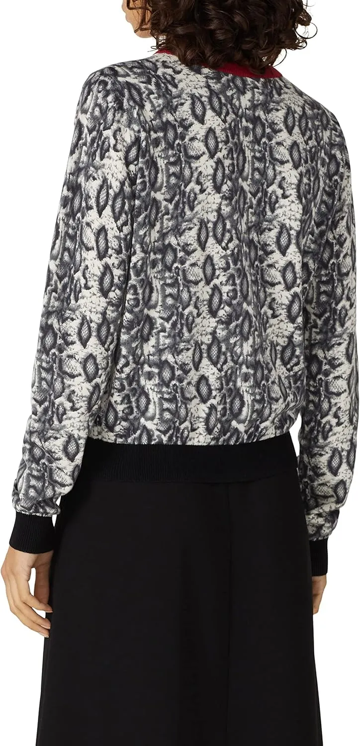 Rent The Runway Pre-Loved Python Print Sweater