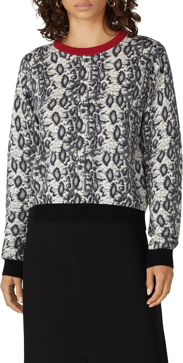 Rent The Runway Pre-Loved Python Print Sweater