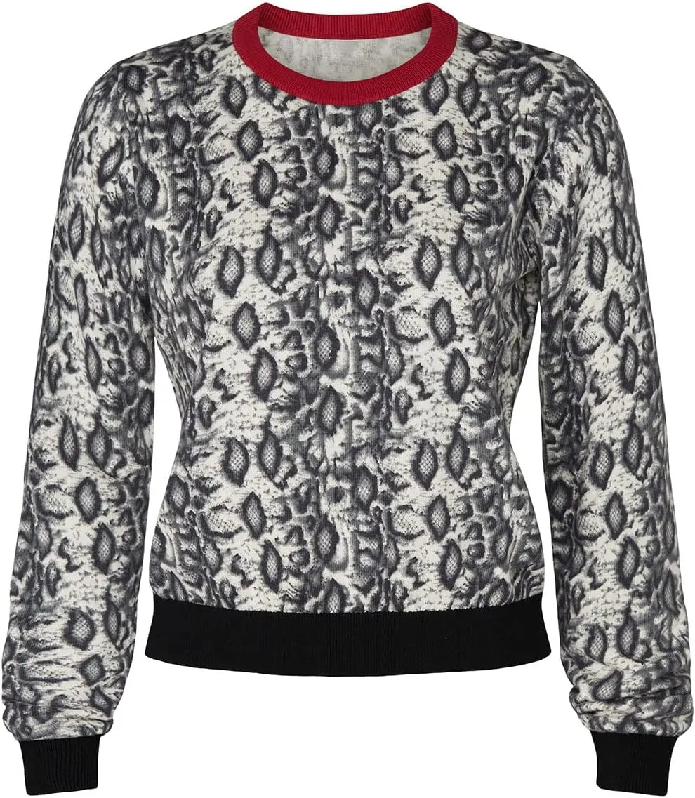 Rent The Runway Pre-Loved Python Print Sweater