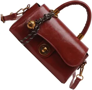 Retro Style Commuters Handbag PU Leather Shoulder Bags Crossbody Bag for Women
