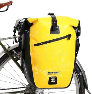 Rhinowalk Bike Bag Waterproof Bike Pannier Bag 27L,(for Bicycle Cargo Rack Saddle Bag Shoulder Bag Laptop Pannier Rack Bicycle Bag Professional Cycling Accessories)