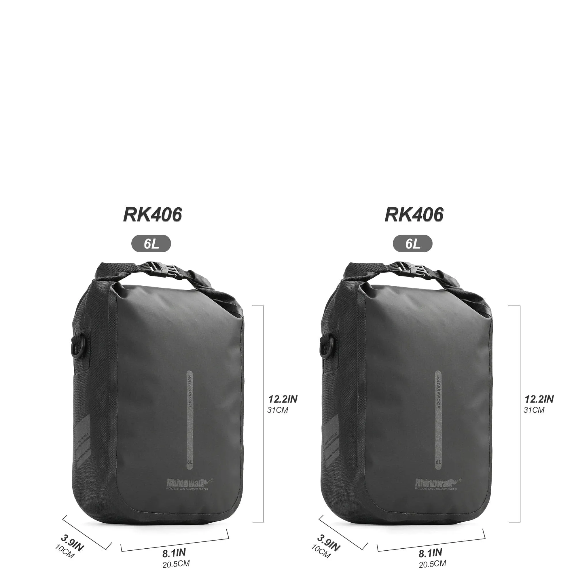 RHINOWALK - Quick Release Front Pannier Bags (4, 6L)