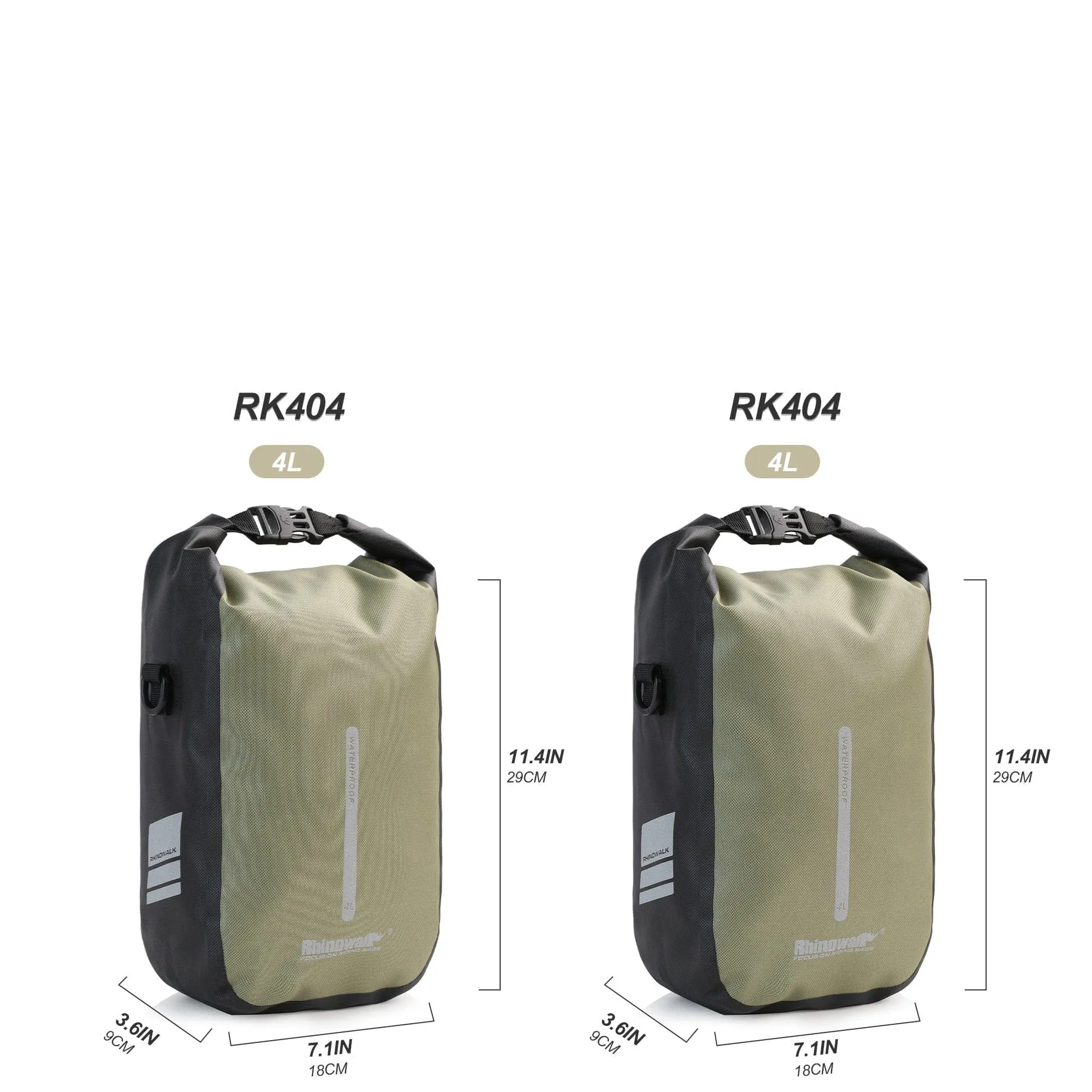 RHINOWALK - Quick Release Front Pannier Bags (4, 6L)